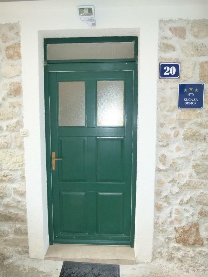 Dalmatian Stone House Angela Villa Drniš Exteriör bild